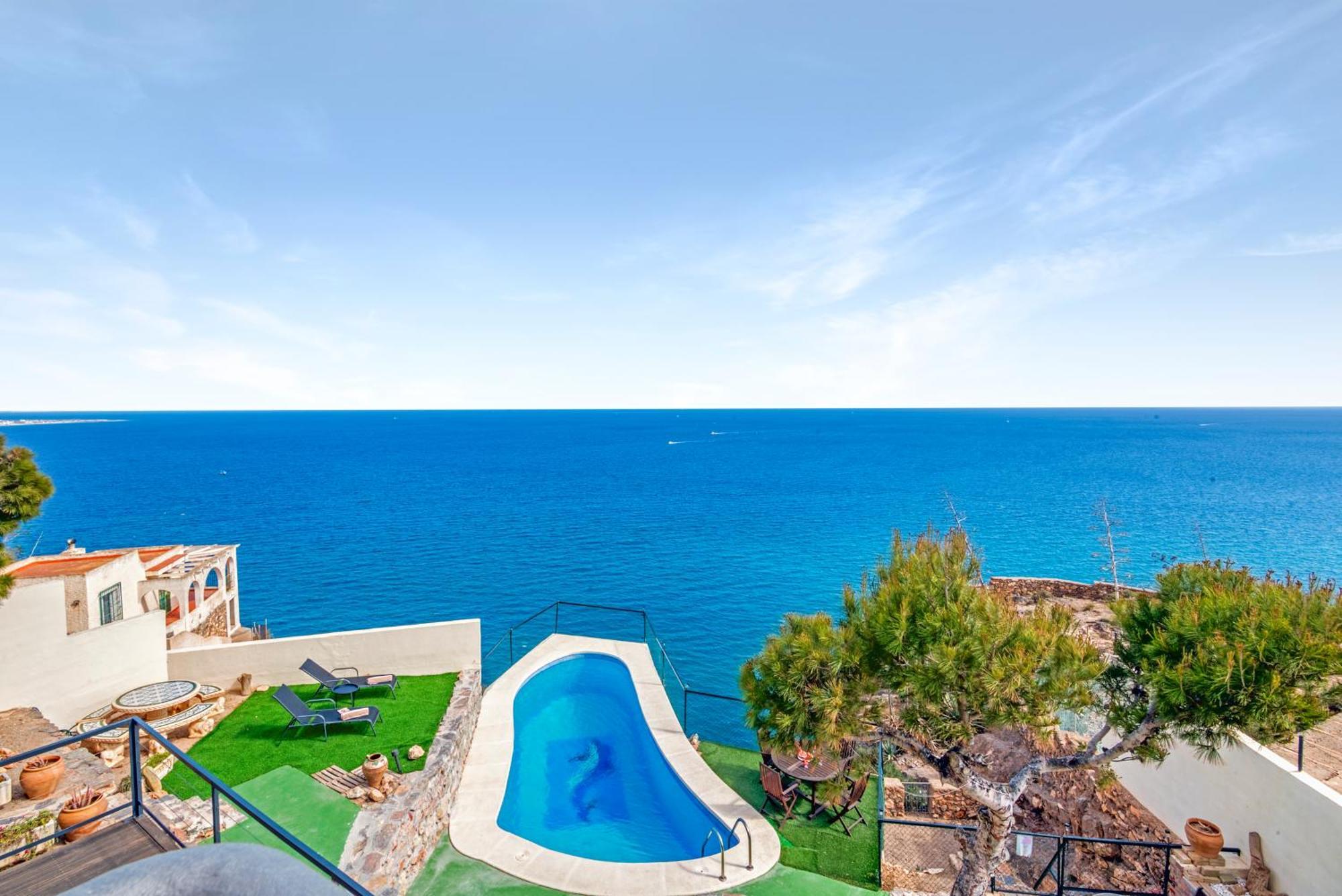 Villa Infinity Sea Views I Pool I Bbq I Jacuzzi Almería Buitenkant foto
