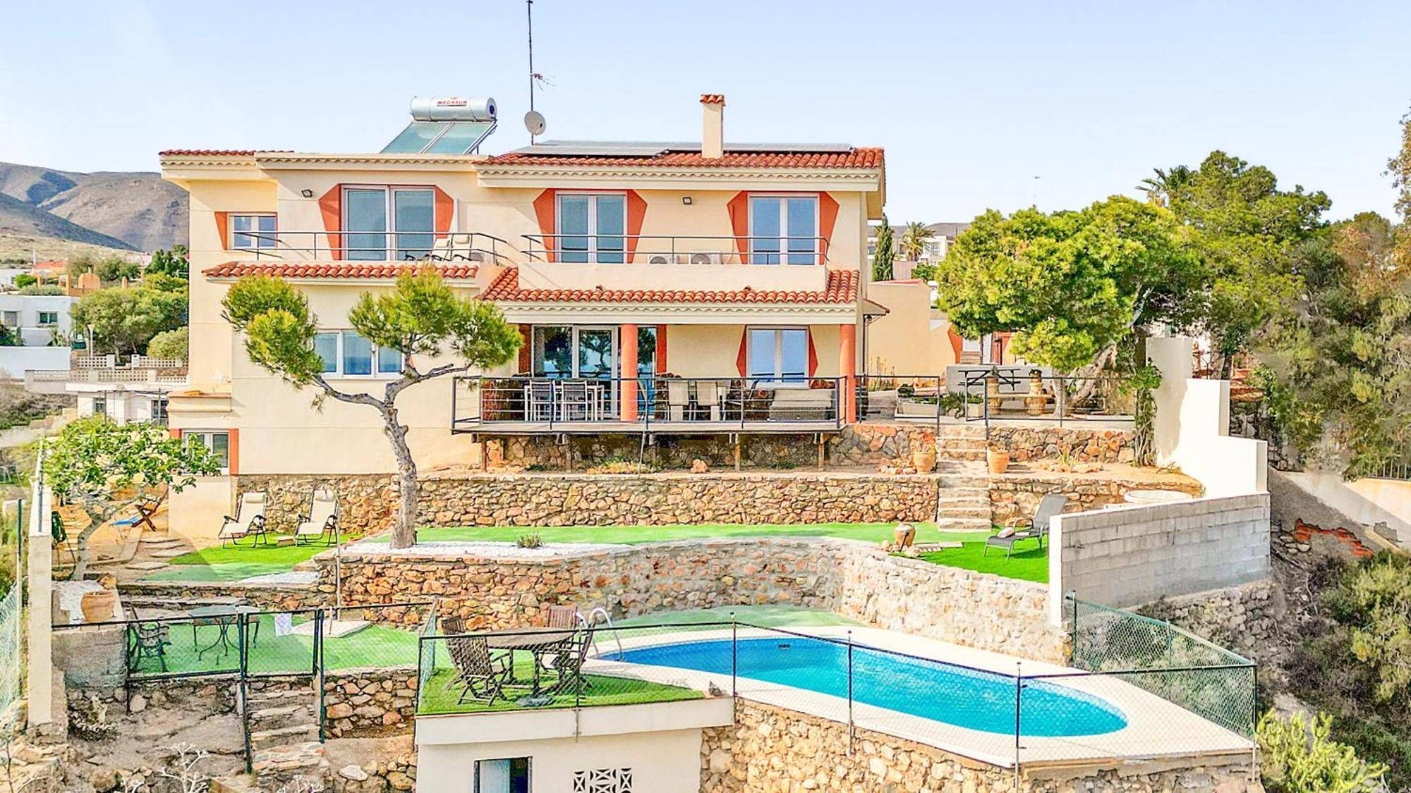 Villa Infinity Sea Views I Pool I Bbq I Jacuzzi Almería Buitenkant foto